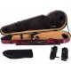 Estuche de violin fibra de vidrio Vision 4/4 M-case Borgoña Brillante