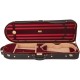 Oblong Hard Violin Case 4/4 UltraLux M-case Burgundy