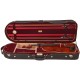 Oblong Hard Violin Case 4/4 UltraLux M-case Burgundy