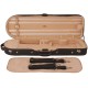 Estuche de madera para violin 4/4 UltraLux M-case Crema