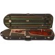 Oblong Hard Violin Case 4/4 UltraLux M-case Green