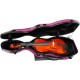 Fiberglass futerał skrzypcowy skrzypce UltraLight 4/4 M-case Fioletowy Ciemny