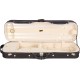 Estuche de madera para violin Classic 4/4 M-case Negro - Crema