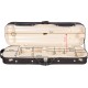 Estuche de madera para violin Classic 4/4 M-case Negro - Crema