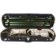 Estuche de madera para violin Classic 4/4 M-case Negro - Verde