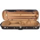 Estuche de madera para violin Classic 4/4 M-case Negro - Paisley Miel