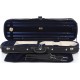 Custodia rettangolare di legno per violino Classic 4/4 M-case Nero - Blu Marino