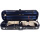 Estuche de madera para violin Classic 4/4 M-case Negro - Azul Marino