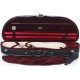 Estuche de espuma para violin Classic 4/4 M-case Negro - Borgoña