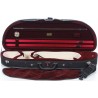 Foam violin case Classic 4/4 M-case Black - Burgundy