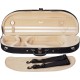 Custodia di schiuma per violino Classic 4/4 M-case Nero - Crema