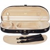 Custodia di schiuma per violino Classic 4/4 M-case Nero - Crema