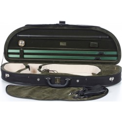 Custodia di schiuma per violino Classic 4/4 M-case Nero - Verde