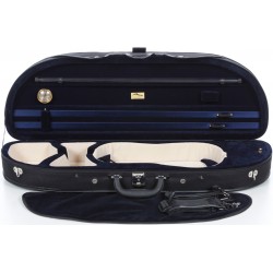 Estuche de espuma para violin Classic 4/4 M-case Negro - Azul Marino