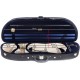 Foam violin case Classic 4/4 M-case Black - Navy Blue